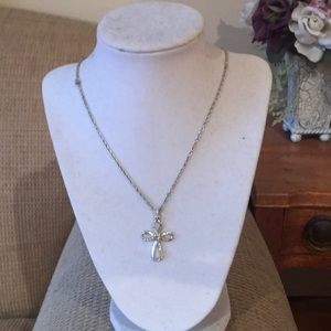Silver Cross Necklace